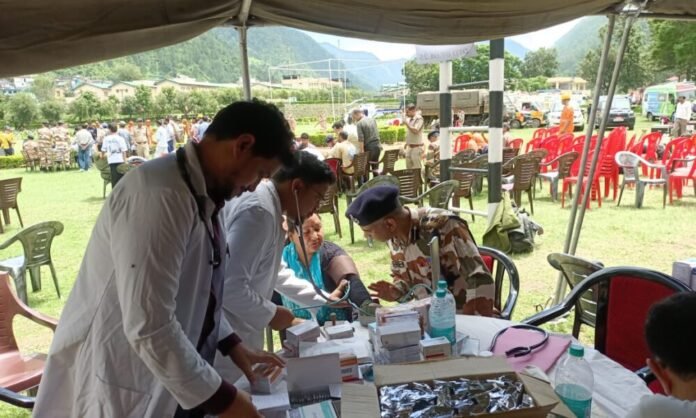 धराली आपदा में स्वास्थ्य विभाग पूरी तरह मुस्तैद, 6 सदस्यीय विशेष चिकित्सा टीम धराली-हर्षिल में सक्रिय धराली आपदा में स्वास्थ्य विभाग पूरी तरह मुस्तैद, 6 सदस्यीय विशेष चिकित्सा टीम धराली-हर्षिल में सक्रिय