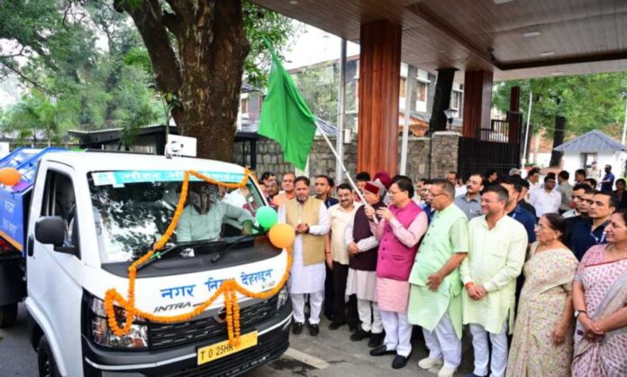 मुख्यमंत्री धामी ने किया शहरी विकास की महत्वाकांक्षी योजनाओं का लोकार्पण