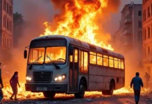सऊदी अरब में उमराह करने गए लोगों से भरी बस बनी आग का गोला, 42 भारतीय जिंदा जले