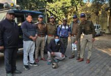 हिमालयन घुरल का अवैध शिकार करने वाले को पकड़ा हिमालयन घुरल का अवैध शिकार करने वाले को पकड़ा