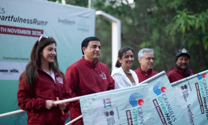 ग्रैन्यूल्स ग्रीन हार्टफुलनेस रन और प्लांटेशन वीक के चौथे संस्करण में 100,000 धावकों ने 10,000 से अधिक पौधे उगाए ग्रैन्यूल्स ग्रीन हार्टफुलनेस रन और प्लांटेशन वीक के चौथे संस्करण में 100,000 धावकों ने 10,000 से अधिक पौधे उगाए