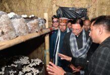 मुख्यमंत्री धामी ने किया हरिद्वार के बुग्गावाला में ‘मशरूम ग्राम’ का शुभारंभ मुख्यमंत्री धामी ने किया हरिद्वार के बुग्गावाला में ‘मशरूम ग्राम’ का शुभारंभ