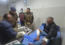 देहरादून में एनकाउंटर, कारोबारी के हत्यारे बदमाश पैर में गोली लगने के बाद दबोचे गए