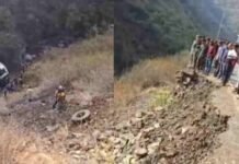 खौफनाक हादसा: उत्तराखंड में 30 यात्रियों को ले जा रही बस खाई में समाई, चार की मौत