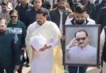 हरिद्वार में दिवंगत एनसीपी नेता अजित पवार की अस्थियों का गंगा विसर्जन