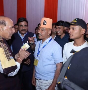 अग्निवीरों के जोश से गूंजा हल्द्वानी, राजनाथ सिंह ने बढ़ाया हौसला