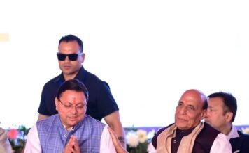 ‘धुरंधर’ धामी के नेतृत्व में बदल रहा उत्तराखंड: राजनाथ सिंह