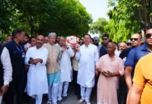 राजकीय सम्मान के साथ आज विदाई: भुवन चंद्र खंडूड़ी को सीएम धामी ने दी अंतिम श्रद्धांजलि