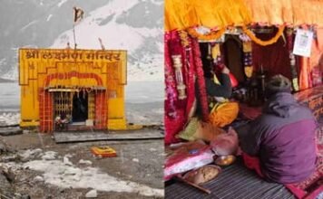 भक्तों के लिए खुला लोकपाल लक्ष्मण मंदिर, गूंजे जयकारे