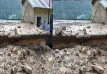 चमोली में तबाही का मंजर: नाले का उफान बाजार पर पड़ा भारी, लोग जान बचाकर भागे