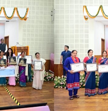 सीएम धामी ने तीलू रौतेली व आंगनबाड़ी कार्यकत्रियों को किया सम्मानित, मातृशक्ति को बताया राज्य की ताकत