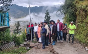कैबिनेट मंत्री ने आपदा प्रभावित क्षेत्र का लिया जायजा, अधिकारियों को त्वरित राहत और बहाली के निर्देश