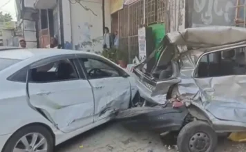 हरिद्वार में तेज रफ्तार बस ने मचाया तांडव, अस्पताल के बाहर कई वाहन क्षतिग्रस्त; एक का हाथ कटा